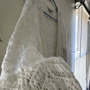 Ivory Long Sleeve Cardigan